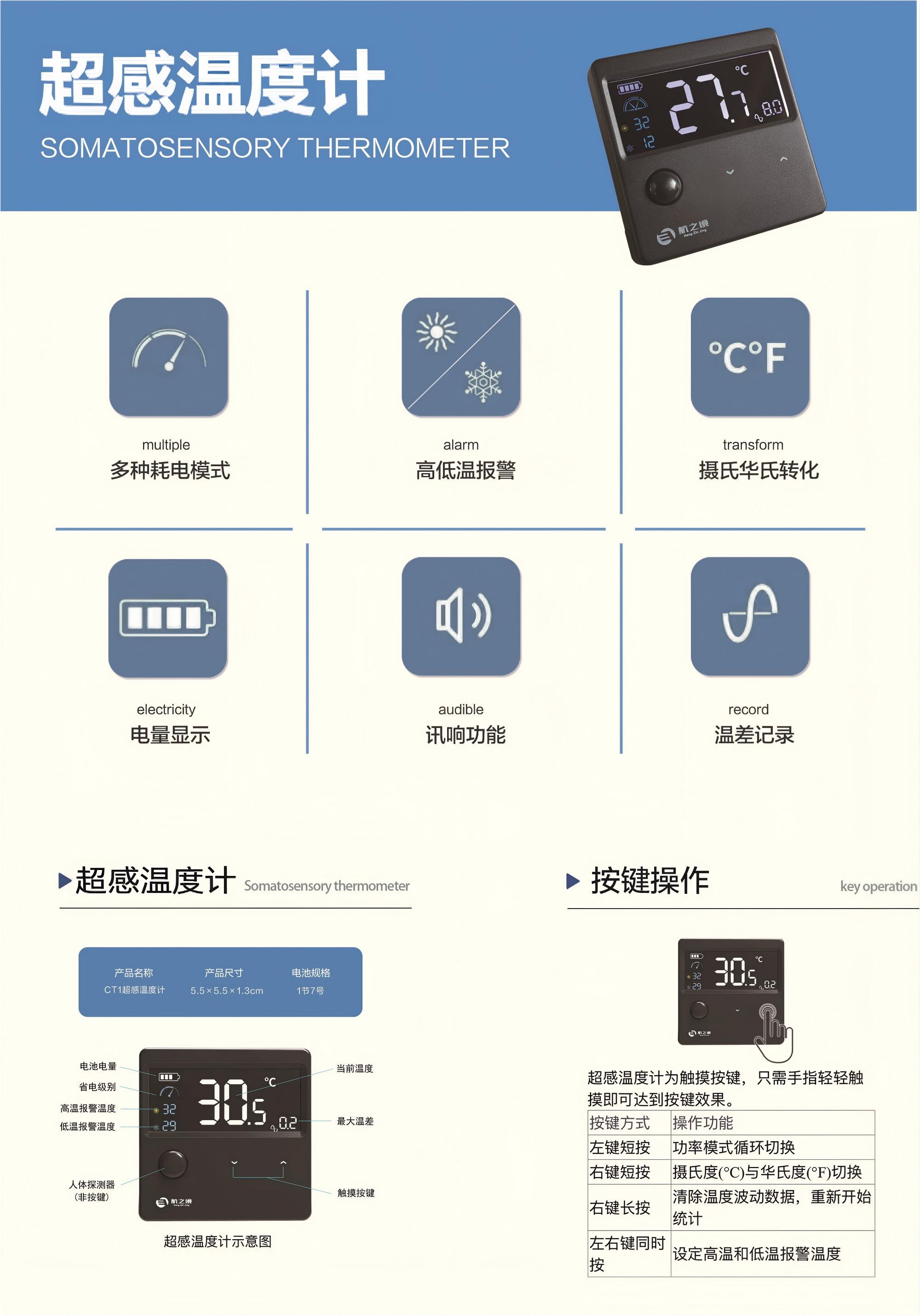 超感温度计